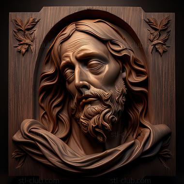 3D model st jesus (STL)